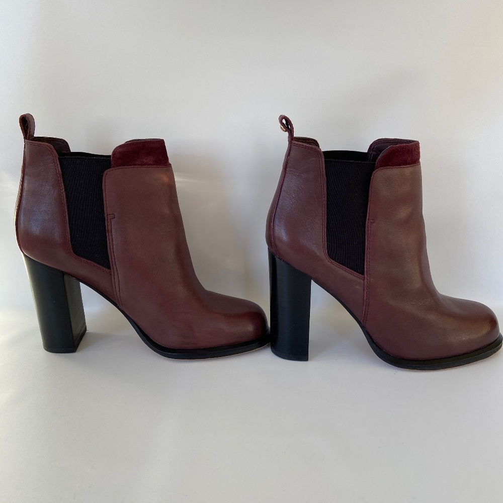 Sam Edelman Kenner Boot 8m Burgundy View 6